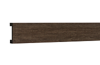 Декоративная интерьерная рейка из дюрополимера Decor-Dizayn 618-67PR с насечкой, 3000*40*15