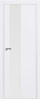 Межкомнатная дверь экошпон ProfilDoors серия E 5E, Аляска Белый лак (кромка матовая, 4-сторон)