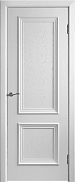 Межкомнатная дверь МДФ шпонированная Юркас Премиум Валенсия-4, Эмаль белая