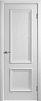 Межкомнатная дверь МДФ шпонированная Юркас Премиум Валенсия-4, Эмаль белая