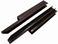 Угол стыковочный для грядок и клумб ДПК коричневый (размер доски 150х25)