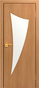 Межкомнатная дверь МДФ ламинированная Юни Стандарт С-3, Миланский орех
