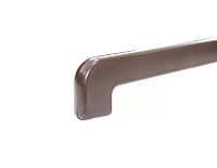 Заглушка на оконный отлив Профиль-Компани NSL двухсторонняя 360 мм коричневый/махагон