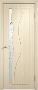 Межкомнатная дверь МДФ ламинированная Verda Бриз ДО - Беленый Дуб