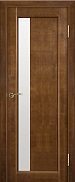 Межкомнатная дверь массив сосны Vilario (Стройдетали) Вега-6 ДО, Темный орех