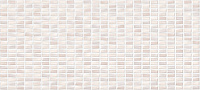 Керамическая плитка (кафель) для стен глазурованная Cersanit Pudra Бежевый мозаика рельеф 200х440