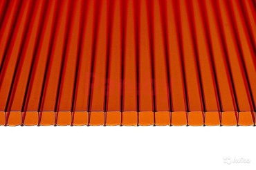 Поликарбонат сотовый Сэлмакс Групп Мастер бронза (коричневый) 6000*2100*3,8 мм, 0,48 кг/м2 фото № 1