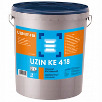 Клей универсальный для напольных покрытий Uzin KE 418, 14кг