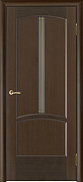 Межкомнатная дверь массив сосны Vilario (Стройдетали) Ветразь ДЧ, Венге (900х2000)