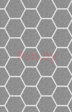 Гибкая фасадная панель АМК Соты однотонный 201 фото № 1