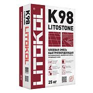 Клеевая смесь для плитки Litokol Litostone K98 25 кг