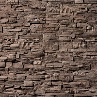 Декоративный искусственный камень Декоративные элементы Петра 02-680 Серо-коричневый