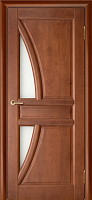 Межкомнатная дверь массив сосны Vilario (Стройдетали) Моне ДЧ, Махагон (900х2000)