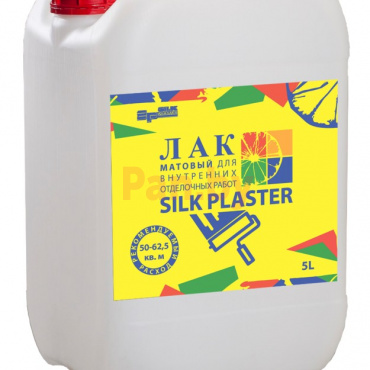 Лак для жидких обоев Silk Plaster 5л фото № 1