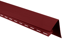 Околооконная планка для сайдинга Альта-Профиль Красный, 3м
