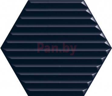 Керамическая плитка (кафель) для стен глазурованная Paradyz Intense Tone Blue Heksagon B Glossy 171х198 фото № 1