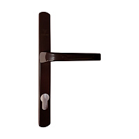 Ручка дверная Lockit A25-85 коричневый, полимер