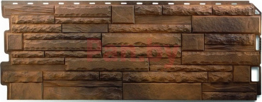 Фасадная панель (цокольный сайдинг) Альта-Профиль Скалистый камень Тибет фото № 1