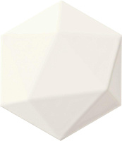 Керамическая плитка (кафель) для стен Arte Origami White Hex 110x125