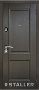 Входная дверь металлическая Сталлер Нова Дуб салинас темный