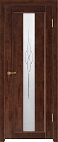 Межкомнатная дверь массив сосны Vilario (Стройдетали) Соната ДО, Венге (900х2000)