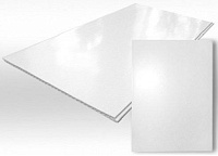 Панель ПВХ (пластиковая) лакированная Dekostar Белый глянец 3000*375*7