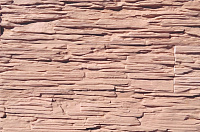Декоративный искусственный камень Polinka Сланец Саянский гипсовый угловой составной У0104, коричневый