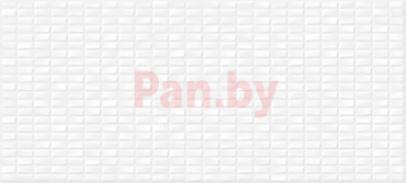 Керамическая плитка (кафель) для стен глазурованная Cersanit Pudra Белый мозаика рельеф 200х440 фото № 1