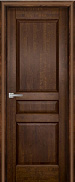 Межкомнатная дверь массив ольхи Юркас Валенсия ДГ - Античный орех