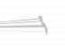 Плинтус потолочный из дюрополимера Decor-Dizayn Белая Лепнина Карниз DD 28 фото № 1