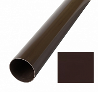 Труба водосточная Gamrat ПВХ D-90, Темно-коричневый, 4м