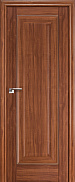 Межкомнатная дверь царговая ProfilDoors серия X Классика 23X, Орех амари (молдинг серебро)