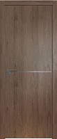 Межкомнатная дверь экошпон ProfilDoors серия ZN Модерн 12ZN, Дуб салинас темный (кромка матовая, 4-сторон)