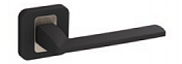 Ручка дверная Nomet Standard Pem T-1421-120.P61-G8 (черный матовый-благородная сталь)