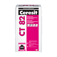 Клеевая смесь для теплоизоляции и армирования Ceresit CT 82 25 кг