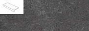 Ступень из керамогранита (грес) Marazzi Stream Anthracite 150х600 с капиносом