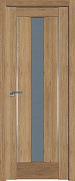 Межкомнатная дверь царговая экошпон ProfilDoors серия XN Модерн 2.48XN, Дуб салинас светлый графит (молдинг алюминий)
