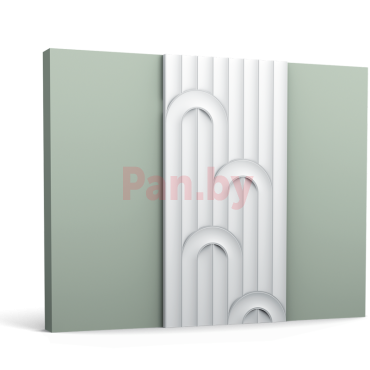 Декоративная реечная панель из полиуретана Orac Decor W212 Valley Loop 2600*250*12 мм фото № 1