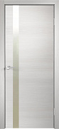 Межкомнатная дверь экошпон VellDoris Techno Z1 Дуб Белый поперечный