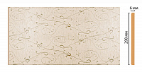Декоративная панель из полистирола Декомастер Перламутр N30-18 2400х298х6