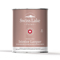 Лак акрил-полиуретановый для паркета, линолеума и ламината Swiss Lake Interior Lacquer глянцевый, 0,9 л