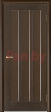 Межкомнатная дверь массив сосны Vilario (Стройдетали) Гутта ДГ, Венге фото № 1