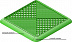 Боковой элемент газонной решетки ПВХ Альта-Профиль с замками, зеленый фото № 2
