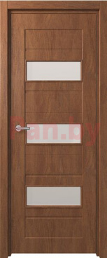 Межкомнатная дверь МДФ ламинированная Fix F-5 Орех Сатинато фото № 1
