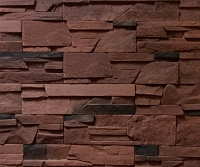 Декоративный искусственный камень Галерея бетона Сицилия Бордово-коричневый