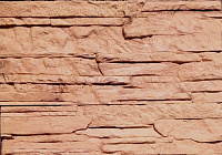 Декоративный искусственный камень Polinka Сланец Рифейский гипсовый угловой составной У0204, коричневый