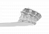 Плинтус потолочный из пенополиуретана Европласт 1.50.280 гибкий фото № 1