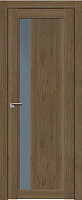 Межкомнатная дверь царговая экошпон ProfilDoors серия XN Модерн 2.71XN, Дуб темный Мателюкс графит