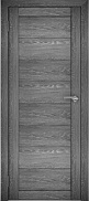 Межкомнатная дверь экошпон Юни Амати 00, Дуб Шале графит