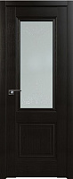 Межкомнатная дверь царговая ProfilDoors серия X Классика 2.37X, Пекан темный Метелюкс кристалл франческо